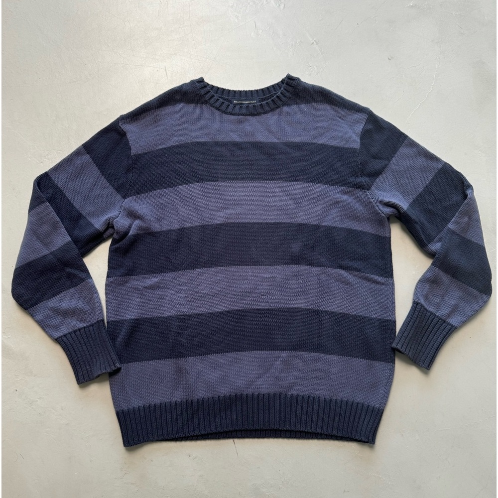 Brandy Melville Oversized, striped, crewneck sweater - one size
